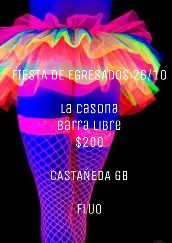 EL 26/10 NOS ROMPEMOS TODOSS💥.Anotate y pedi tus pulseras!! 😈🍻(se paga en puerta)👈🏼🎉