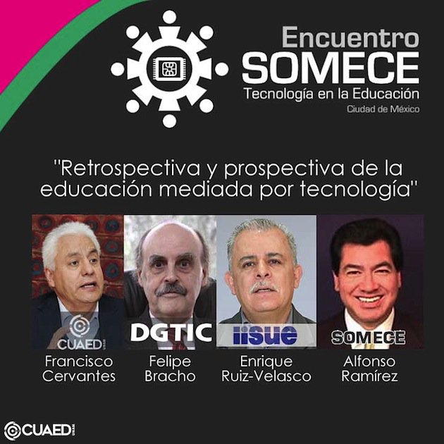 cuaedunam's tweet photo. "Retrospectiva y prospectiva de la educación mediada por tecnología" en el @SOMECEmx > https://t.co/d1IQe6NcFI ¡Regístrate y asiste! https://t.co/mOkZvzUw5r