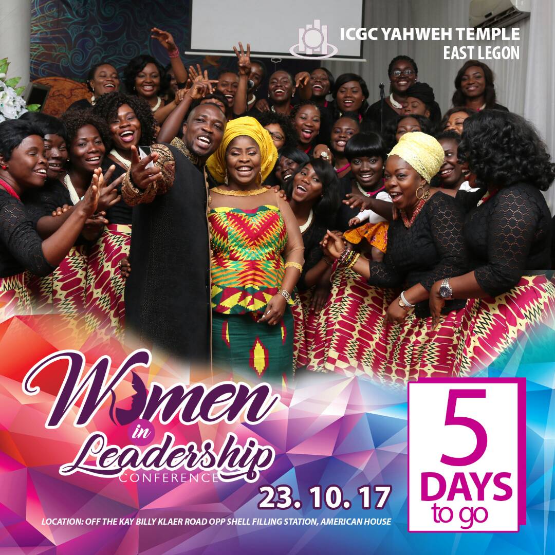 RevIsmaila's tweet photo. 5 days more to the #WomeninLeadership Conference.
Come and lets unleash the greatness in us.
Invite friends and Family
#WLC17 https://t.co/ZvZTNUpOWk