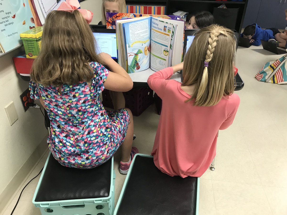 williamscubs's tweet photo. Working collaboratively to complete an assignment on Google Classroom comparing Fables. We ❤️ our #ChromeBooks &amp; #flexibleseating! #ccescubs https://t.co/Tz2RtRz1bN