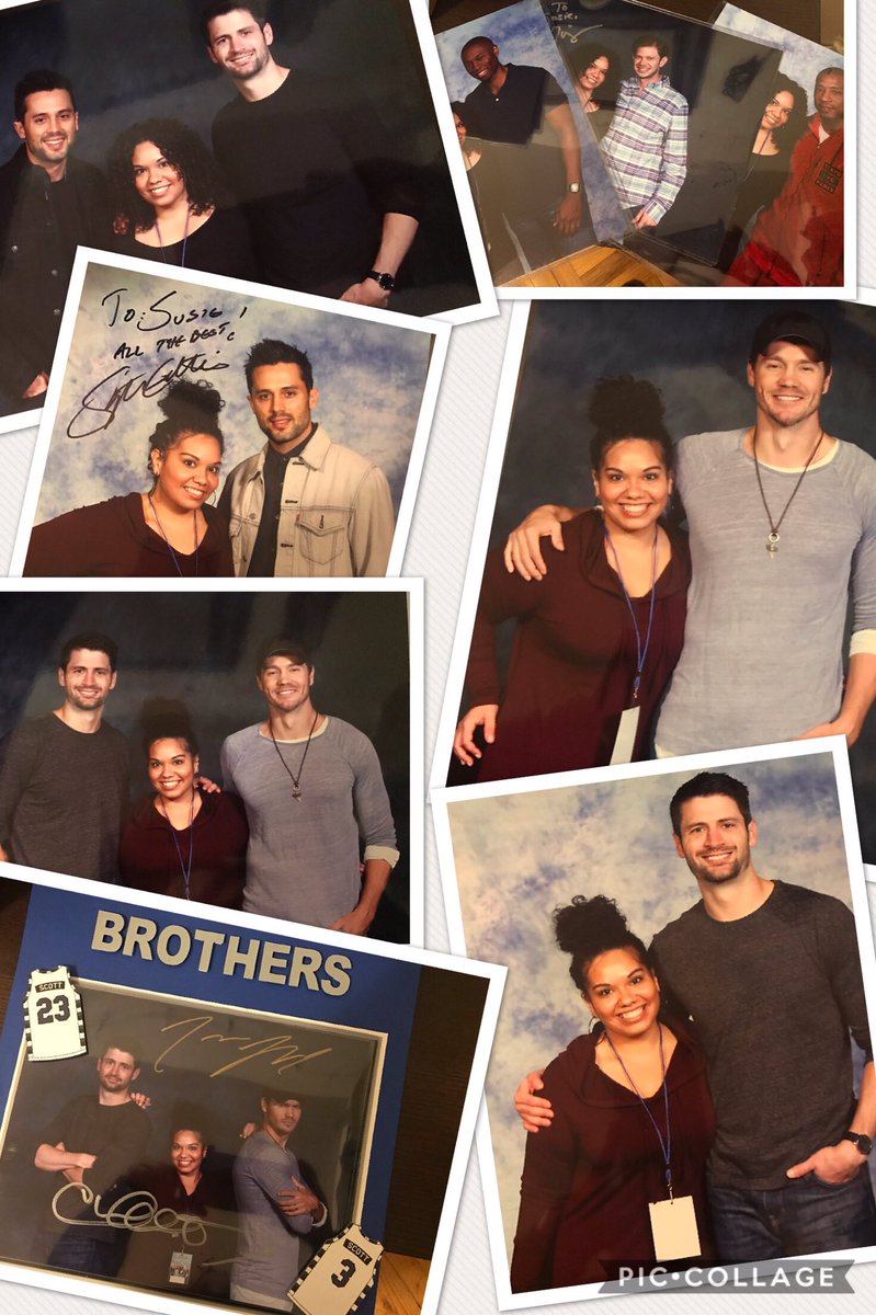 SusieDi88's tweet photo. Thank you @EyeCon3000 for an AMAZING weekend! #RTTH7 #MyFirstCon #BestTimeEver #OneTreeHill @ThisIsLafferty @ChadMMurray #ScottBros #Swoon https://t.co/jxL6Tccel1