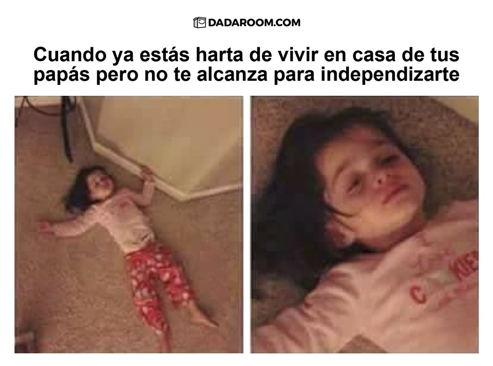 Frustración después del sermón de todos los días de tu mamá.