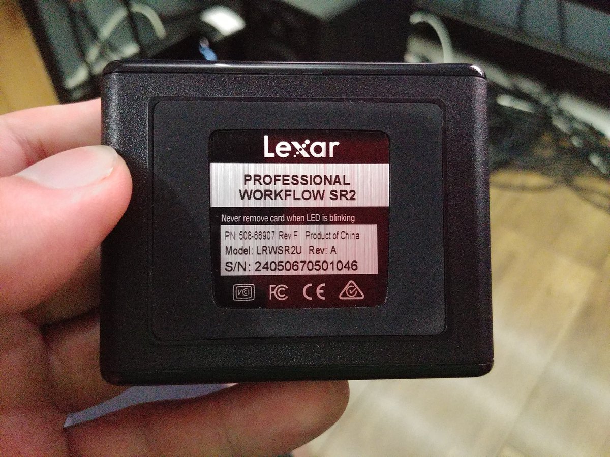 TheProfosist's tweet image. This #UHSII card reader from @LexarMemory is hands down the best available but it doesnt stay in place without the dock

Time to solve that!