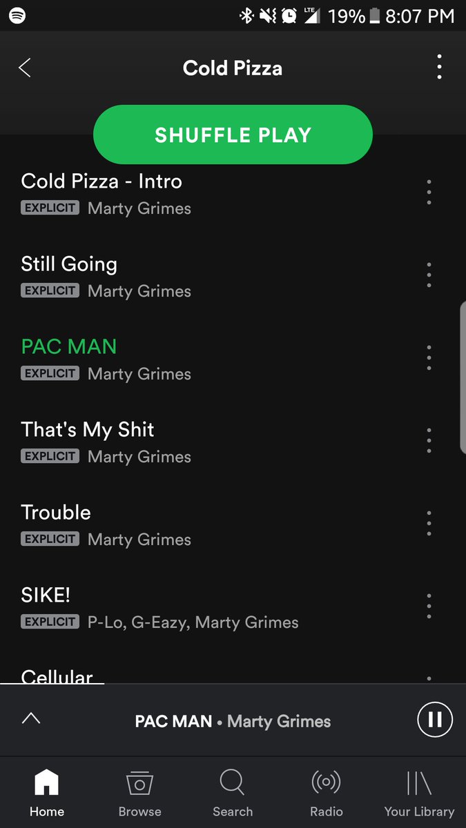 scuba_tyler's tweet photo. maybe 3rd playthrough, so barely getting started @Marty_Grimes_ but solid playthrough album, solid fast rap, mad content. Stream/Buy/Listen #ColdPizza❄️🍕 https://t.co/h51CijX0cC