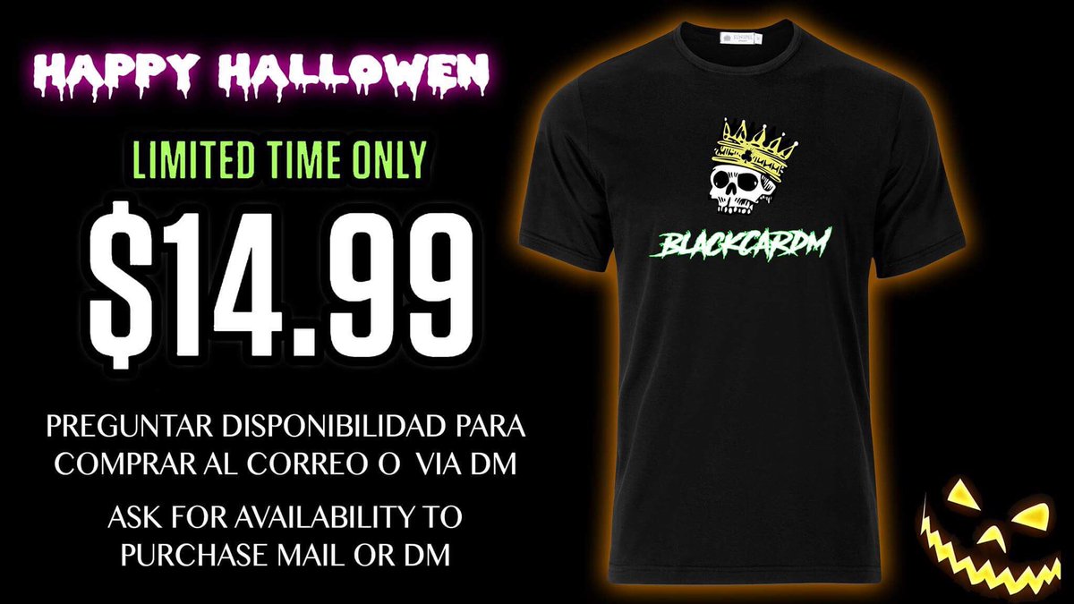 BlackCardM's tweet photo. ON SALE 🎃YA A LA VENTA 🎃 #magic #Venezuela #Usa #Mexico # https://t.co/iFvCxEUHsz