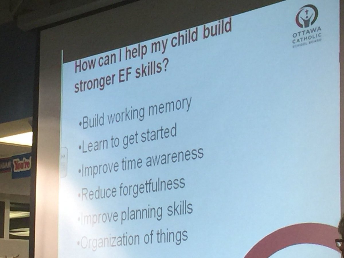 OttawaCSPA's tweet photo. How can you help your child build stronger executive function skills? #adhd https://t.co/xDXnb5uKOu