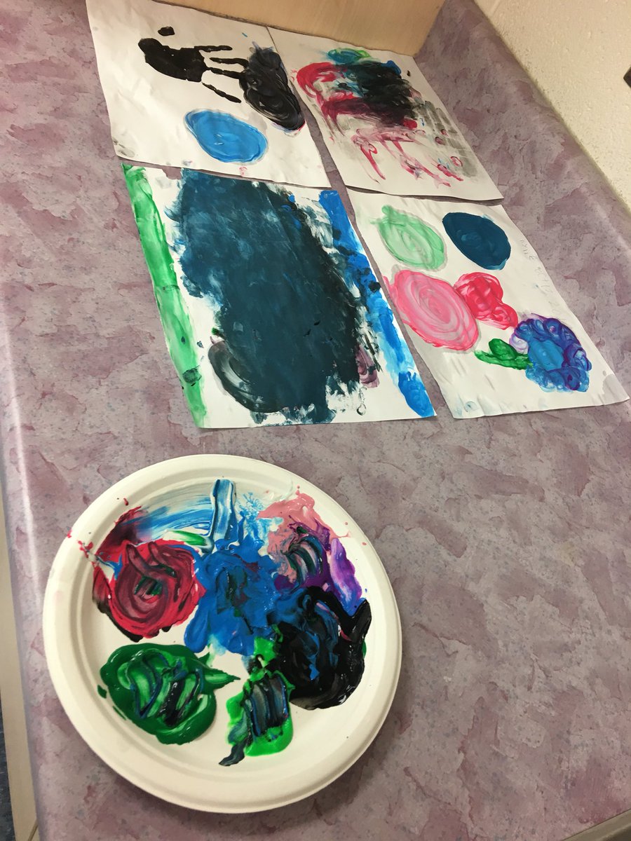 syfaiza8's tweet photo. Finger Painting @PLASP_CCS https://t.co/rGu3eRX6kS