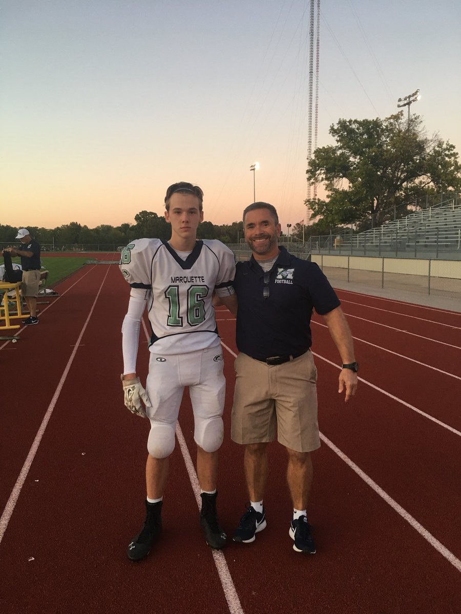 CochranGina's tweet photo. MHS Football class of 2021 great undefeated season. Thank you coaches. @MarquetteFootbl @mhsfootballbc @sob https://t.co/hZrdU0MoEA