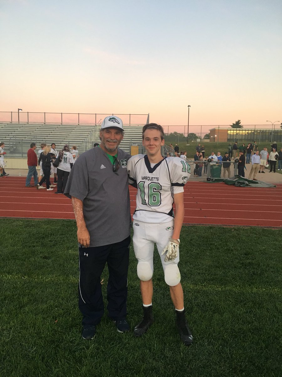 CochranGina's tweet photo. MHS Football class of 2021 great undefeated season. Thank you coaches. @MarquetteFootbl @mhsfootballbc @sob https://t.co/hZrdU0MoEA