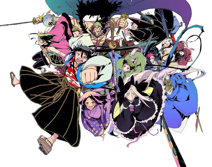 【常住戦陣ムシブギョー32巻】最終巻本日発売です!!全力で描き切りました!!!
仁兵衛の、そして蟲奉行所の皆さんの行く末をどうか最後まで見守って下さい!!!常住戦陣!!

常住戦陣!!ムシブギョー 32 (少年サンデーコミックス) https://t.co/rgvipCOSux 