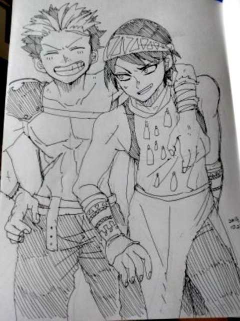 おはよう!🐴一年前の落書き 