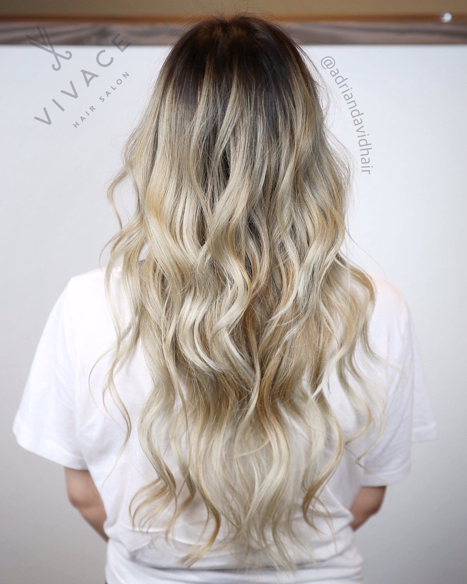 Vivacehairsalon On Twitter Low Maintenance Rooty Blonde By