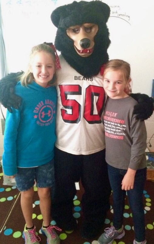 PisgahHigh's tweet photo. See, even Blue Demons love Bears. https://t.co/crP9Xg869w