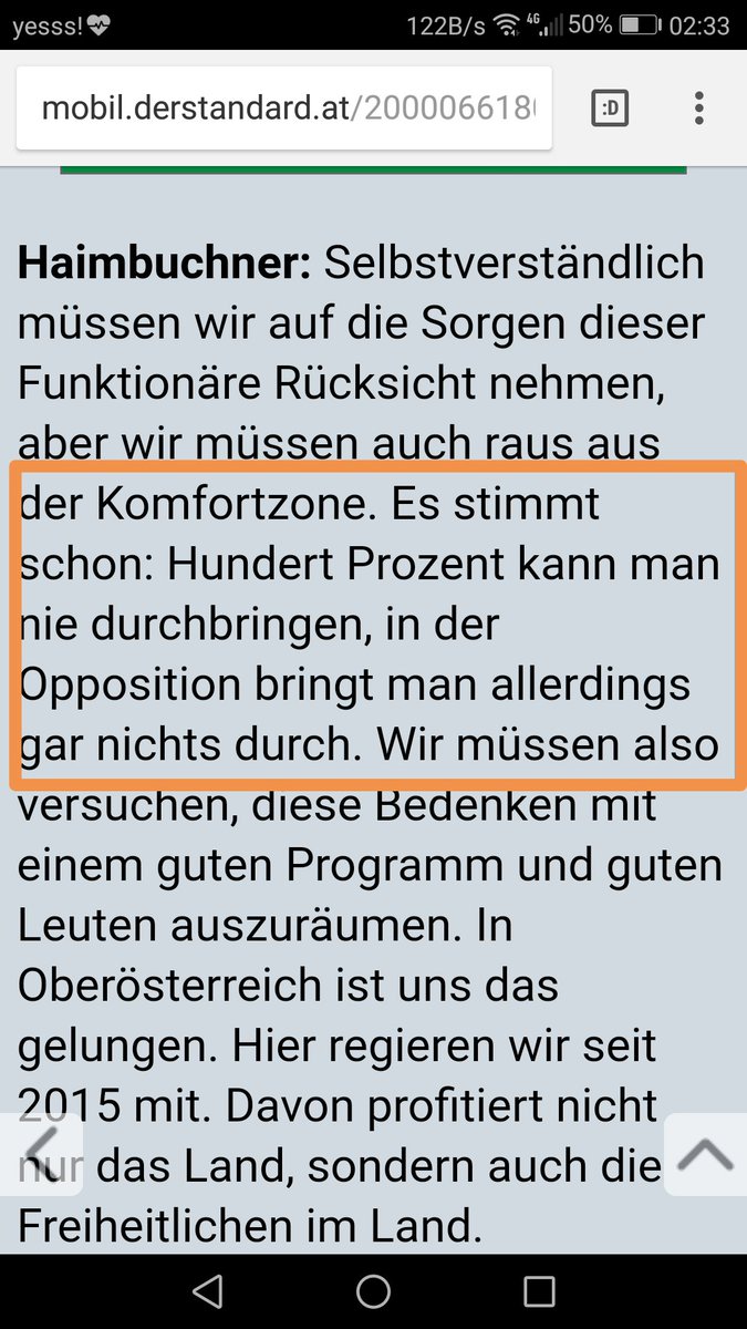 beofrei's tweet photo. #Haimi sagt bzw weiß, dass man in der Opposition gar nicht durch bringt. War mir klar, dass die #FP unter #Strache nichts geleistet hat. https://t.co/99Iso8rVAR