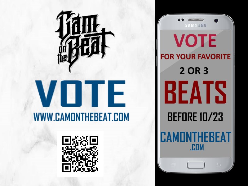 Vote for the best beat(s) before 10/23!
Poll: camonthebeat.com
Final beats will be showcased at <a href="/istandard/">istandard</a> Detroit (Nov. 8th)
#Beats