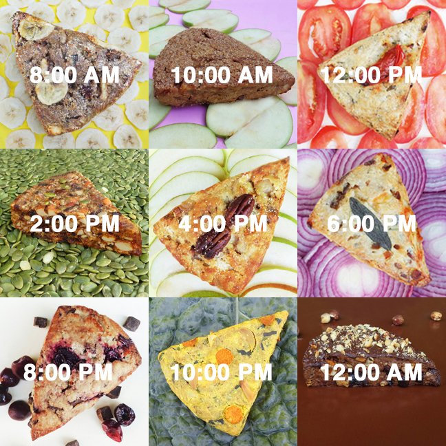 Sconely is great anytime of the day! #breakfast #lunch #Dinner #snack #events #meetings #scones #sconelyla #Organic #startup #launch