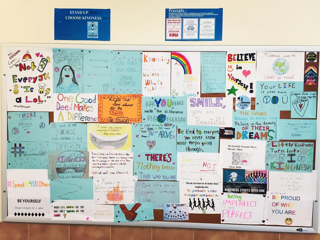 fountain7sms's tweet photo. Remembering this month and every month to stand up and stop bullying. #antibullyingmonth #fountain7pride #scarsdalemspride #scarsdalepride https://t.co/GRxbc3Fqnw