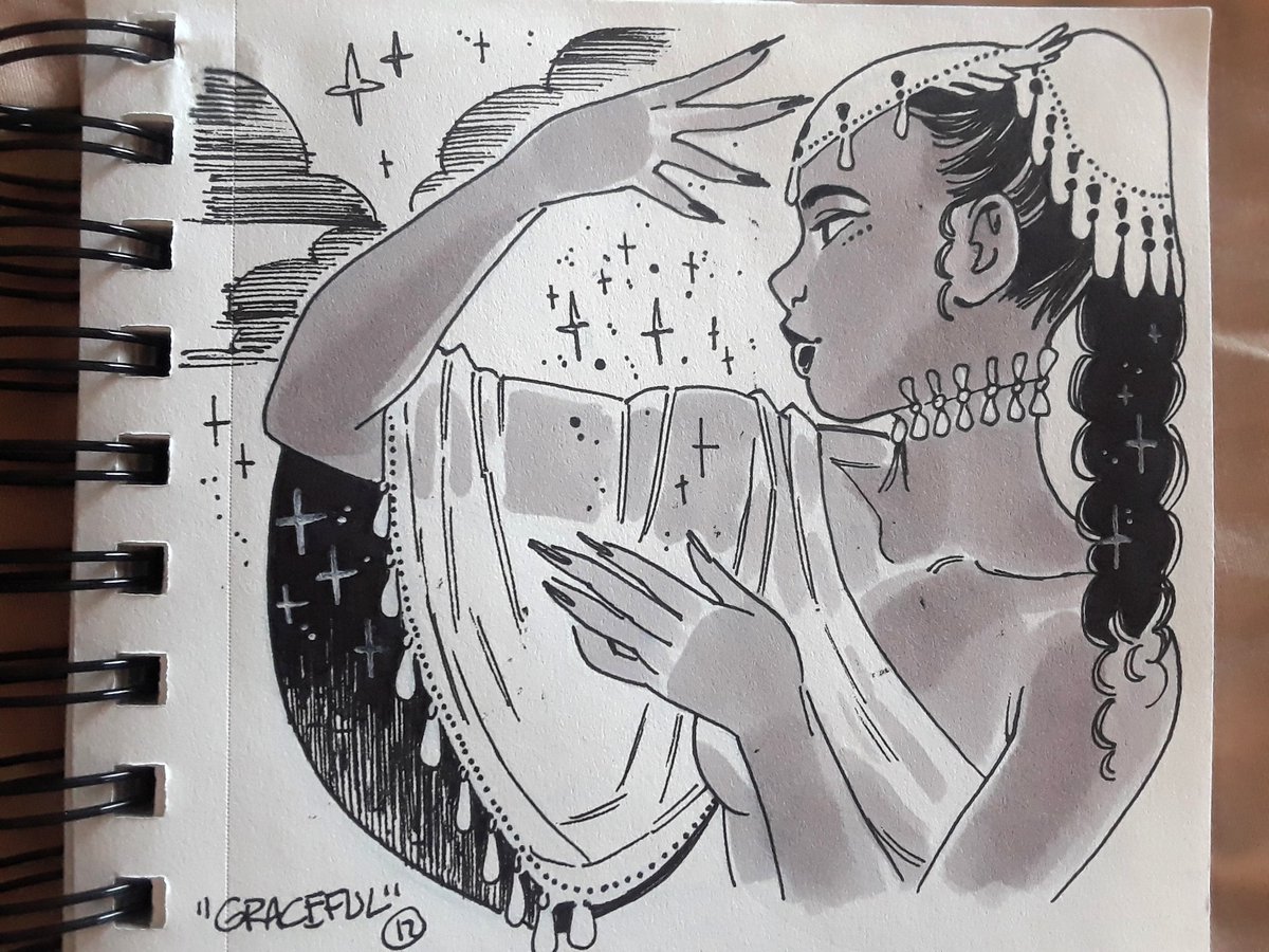 #inktober2017 17: Graceful 
