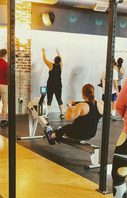 IronHeroCF's tweet photo. Sarah and Jessica knocking out another wod on Sat.

#IHCF #WOD

EMOMx10
3 Squat… https://t.co/P1BZ7CaUaI https://t.co/epWkU7P2Lh