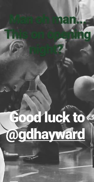 31_bastien's tweet photo. @gordonhayward get well soon, man https://t.co/cg5s8ZBCZv
