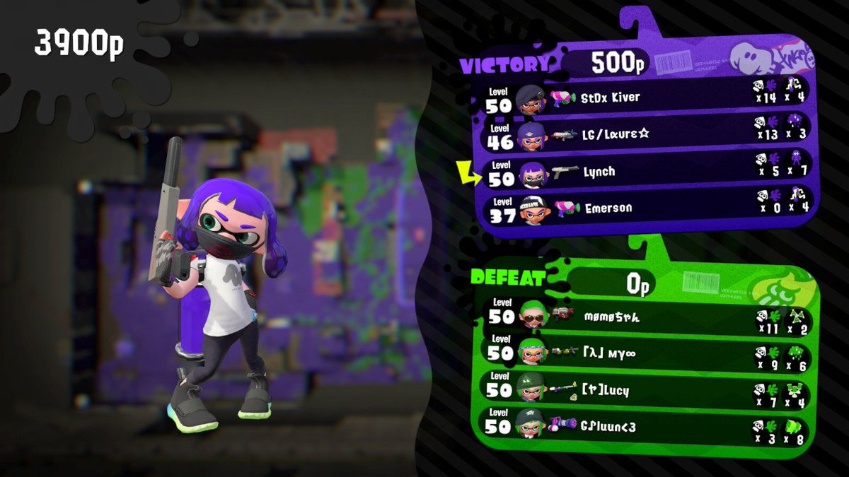 AlienLynch's tweet image. Jogando com o mestre Kiver da Set to Destroy #Splatoon2 #NintendoSwitch #SetToDestroy