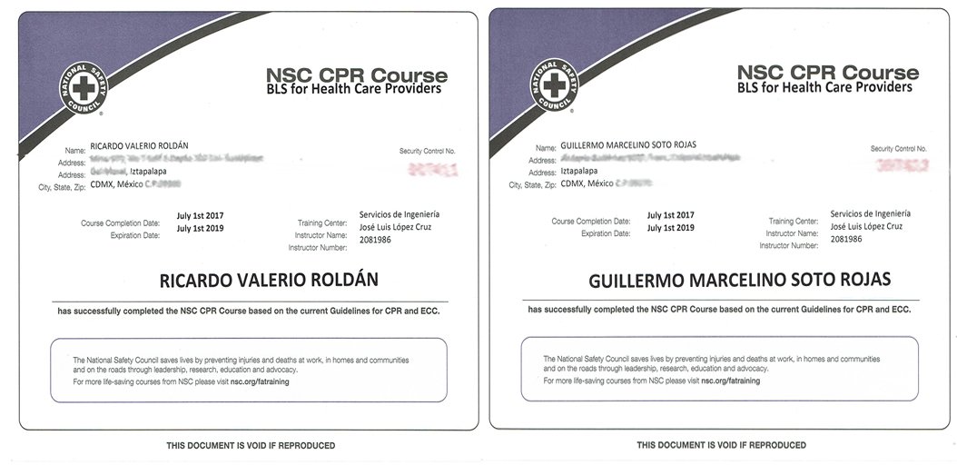 ProCivMX's tweet photo. Nuestros integrantes de #ProCivMx concluyeron con éxito la capacitación de la @NSCsafety.
#RCP #PrimerosAuxilios https://t.co/KDa6CxeQS4