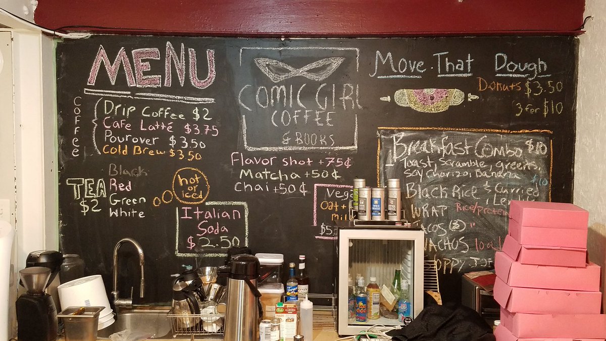 ListenToBCP's tweet photo. Had a blast at @comicgirlcoffee tonight! Editing the podcast soon to post by the morning! https://t.co/STeQ2Hl6It