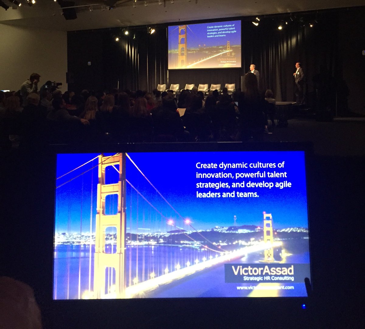 <a href="/VictorAssad2/">Victor Assad</a> Consulting sponsoring, organizing and simply making it an amazing experience! <a href="/DisruptHR_SFO/">DisruptHR_SF_BayArea</a> Bring it on!