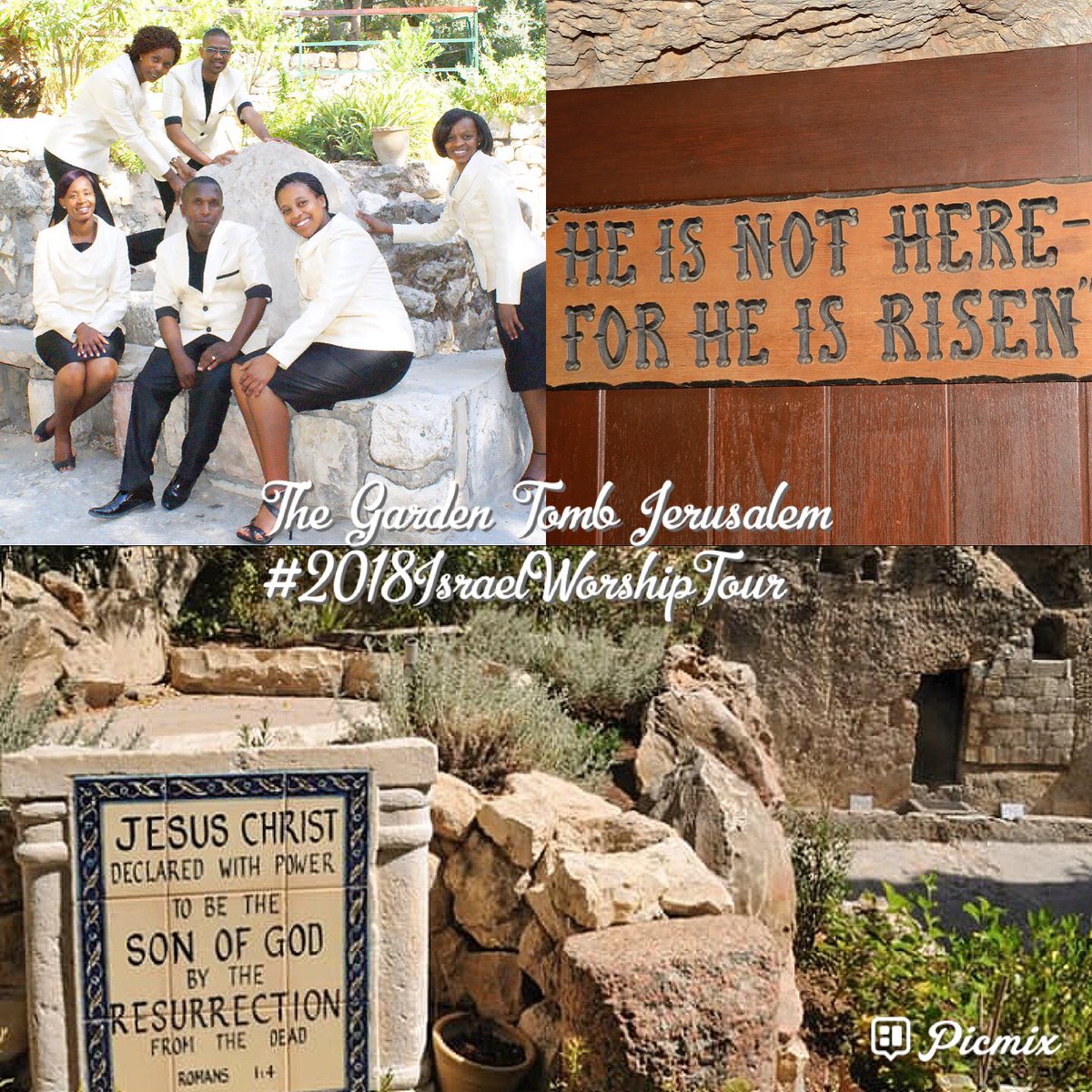phutidoc's tweet photo. #2018IsraelWorshipTour 4-15July with @holylfamily. One of the sights to be visited is the Garden Tomb. Come join us. Call +2711 916 2379 https://t.co/53cevLvClA