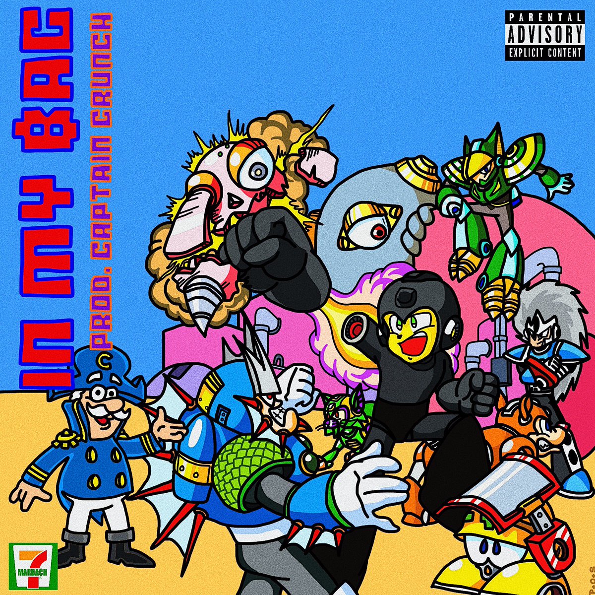 P2GOLDMASK's tweet photo. What up who ready ?! Should I Drop this right now ?! #InMyBag prod by @capcrunchbeats 

Art by @skinnyscum https://t.co/wnEO1gL1ra
