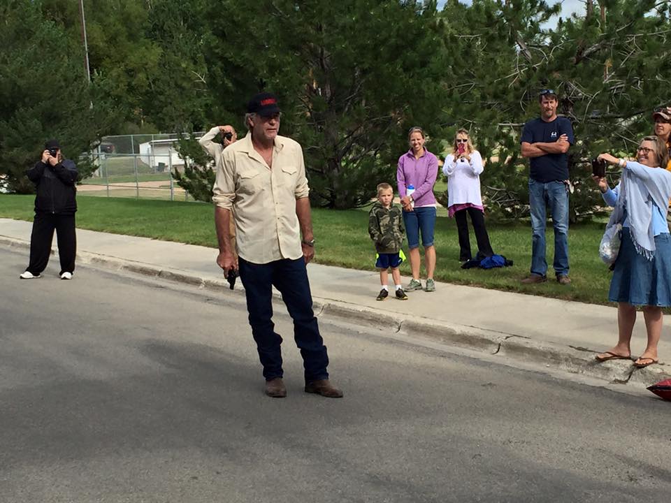 Chet_R_Carlson's tweet photo. All right, who gave him a gun? #LongmireS6Netflix https://t.co/OtvqfexA5A