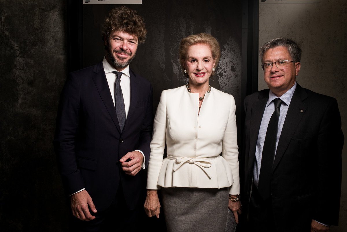 FestivalGranada's tweet photo. The inimitable #CarolinaHerrera accompanied us at the presentation of our Festival in NYC. Thanks @GrupoCosentino for hosting the event! https://t.co/hR26AgFFK2