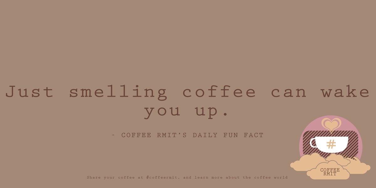 coffee_rmit's tweet photo. #coffee #coffeermit #rmit #cafe #coffeeculture #facts #information #coffeelovers #rmitstudents #rmituniversity #funfact #shareyourcoffee https://t.co/yKcRfUp9v3