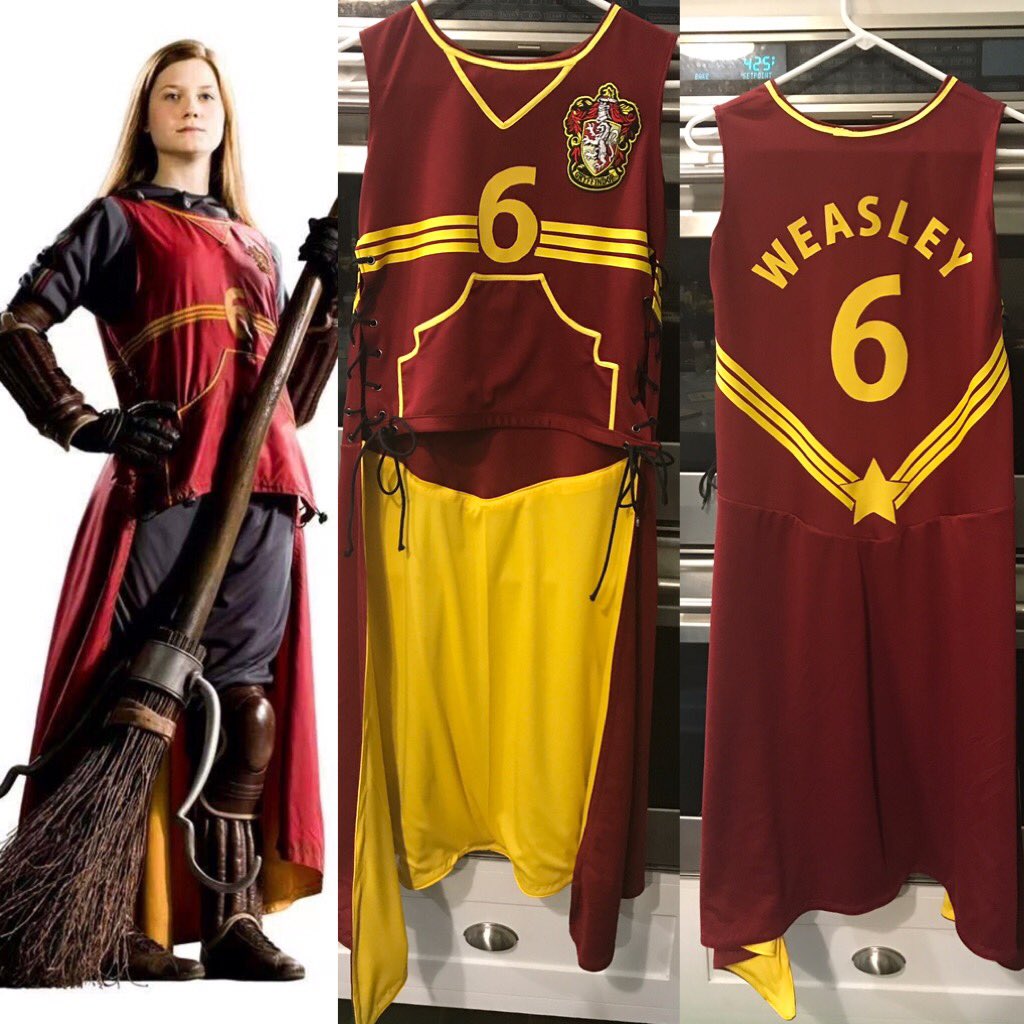 Harry potter costume, Ginny weasley costume Ginny Weasley Gryffindor Costum...