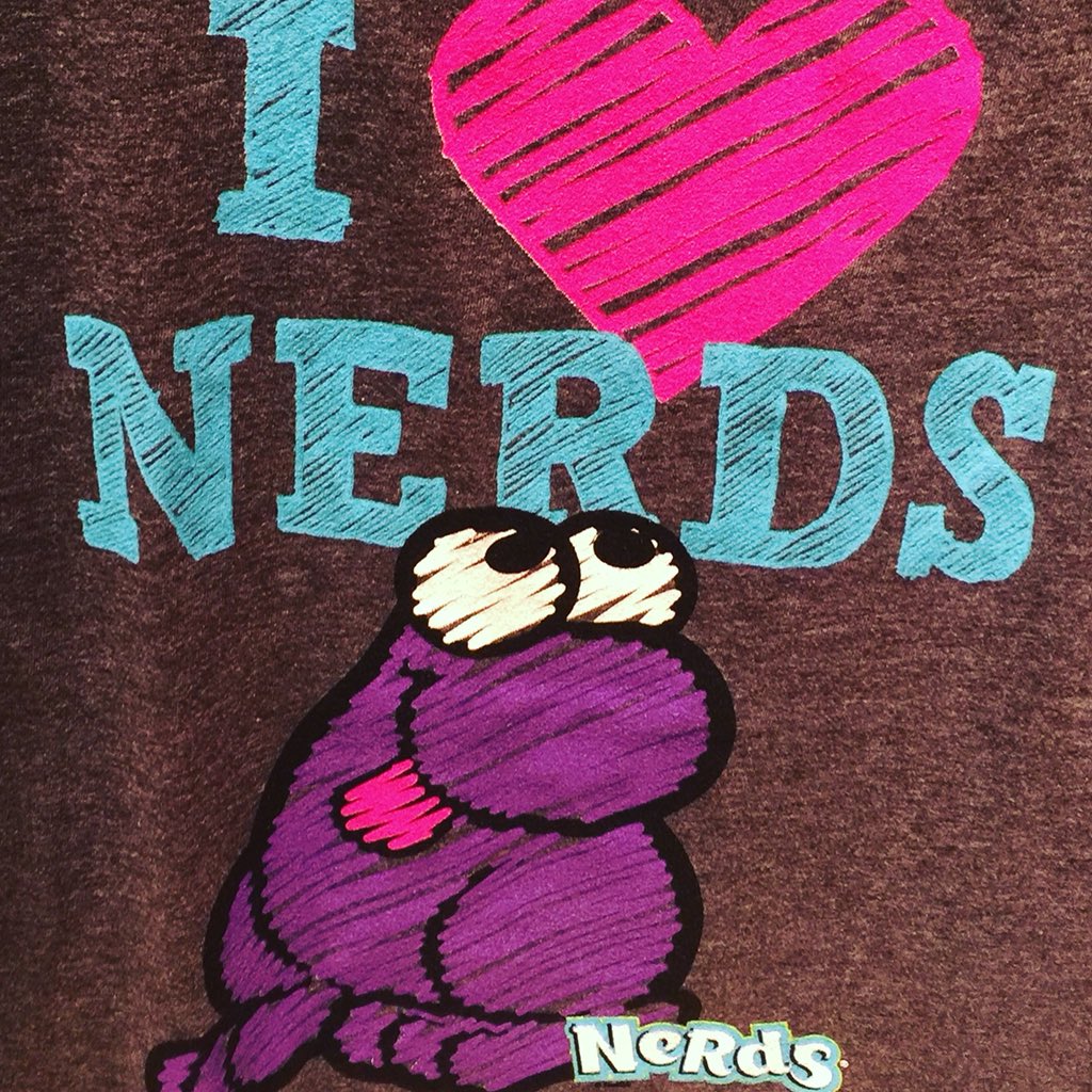 mamacoop87's tweet photo. @wendimclendonco Nerd Candy... Lewis and Gilbert and Booger..... my sisters and I still say NERD IT for good luck #nerdit https://t.co/pofJ7J1pHw