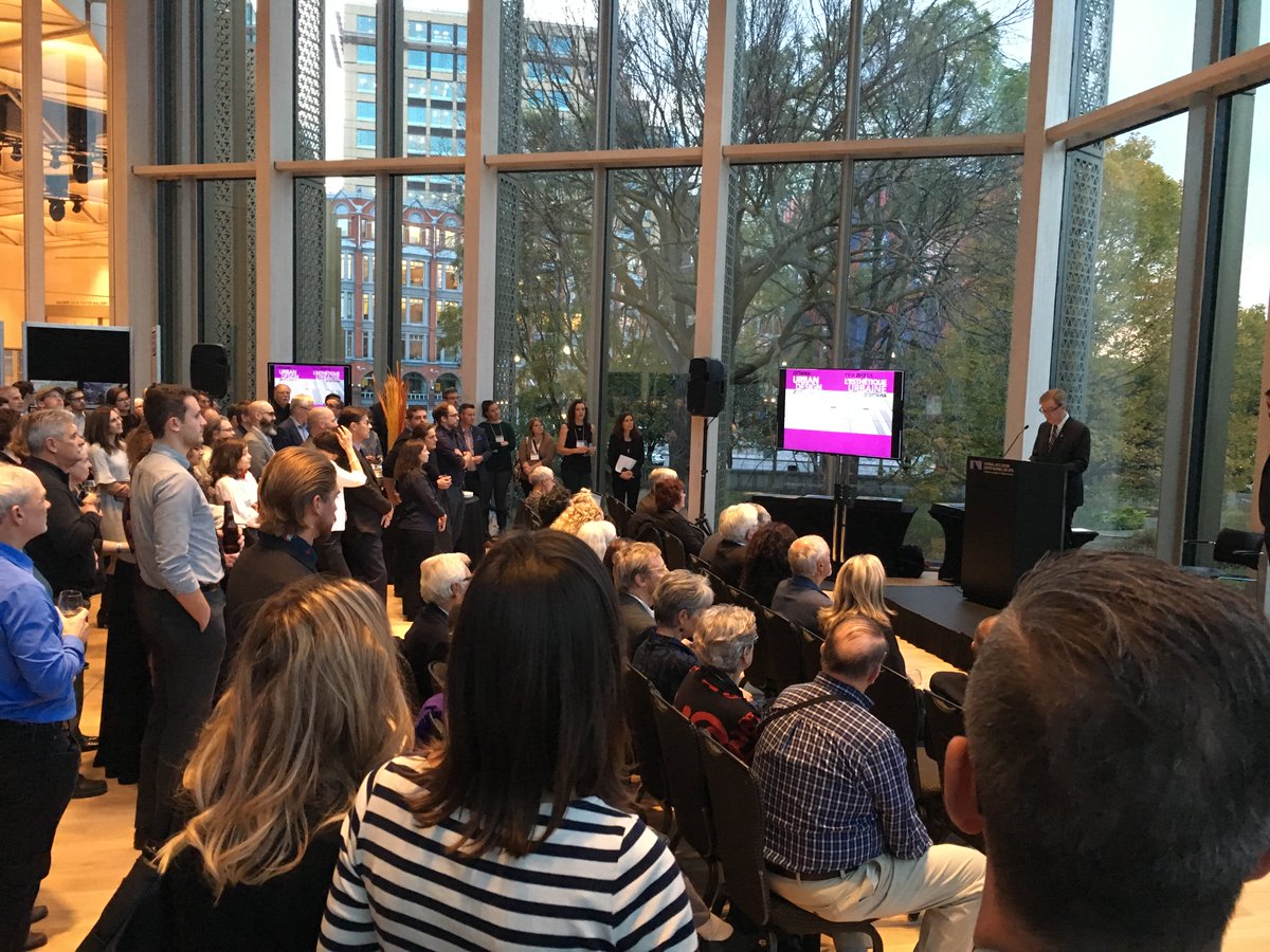 CBTMonument's tweet photo. Big crowd and lots of award winners at Ottawa's Urban Design Awards 2017 this evening at @CanadasNAC @JimWatsonOttawa @ottawacity @CDNTrades https://t.co/0v52ckV17A