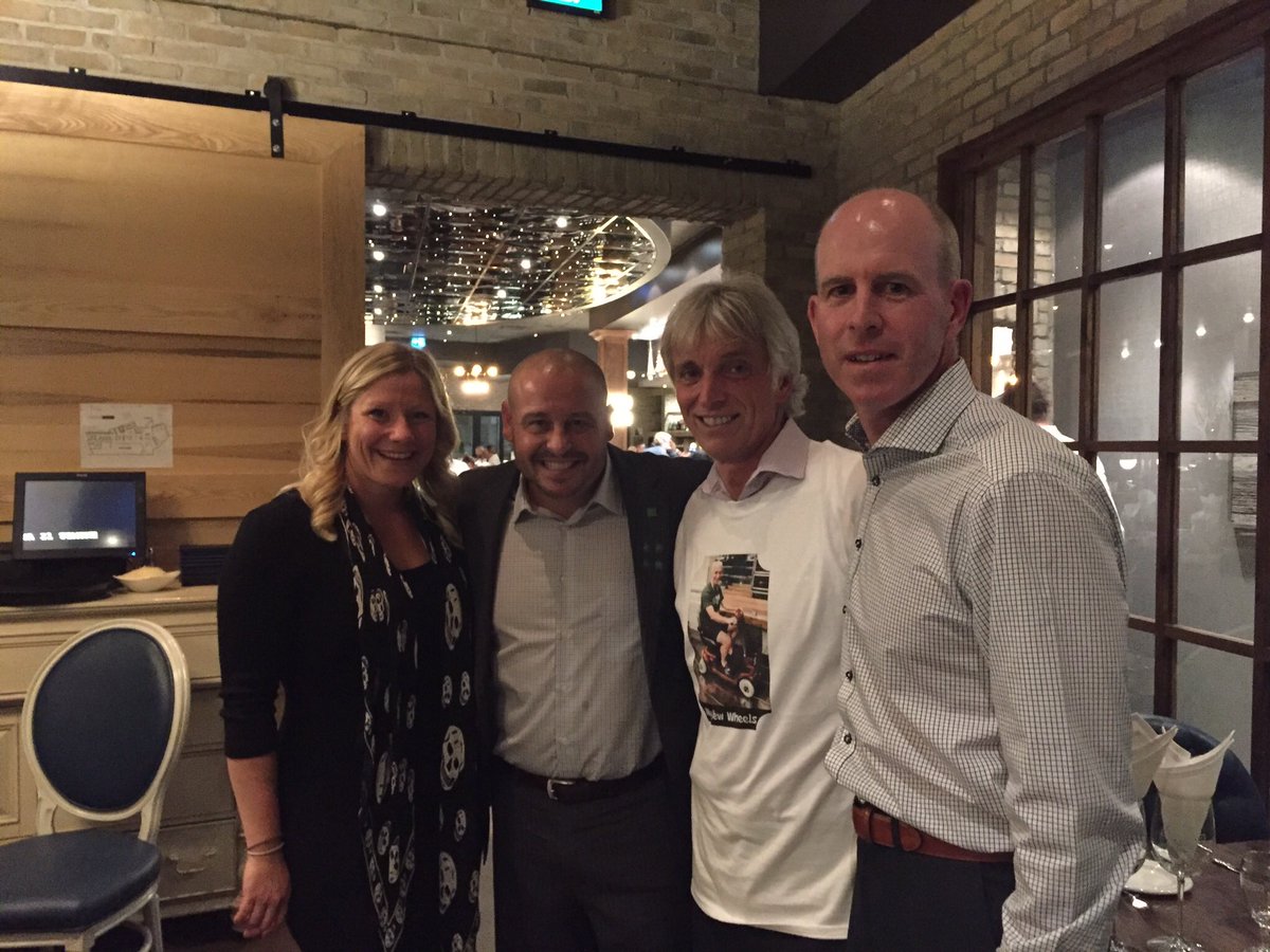 Anna_Iacobelli's tweet photo. Saying goodbye to a great leader.  Thanks for 34+ fabulous years #JP'snewwheels #legacy #fromBMtoDVPs #thanks4everything @JohnPollice_TD https://t.co/o98119bjT2