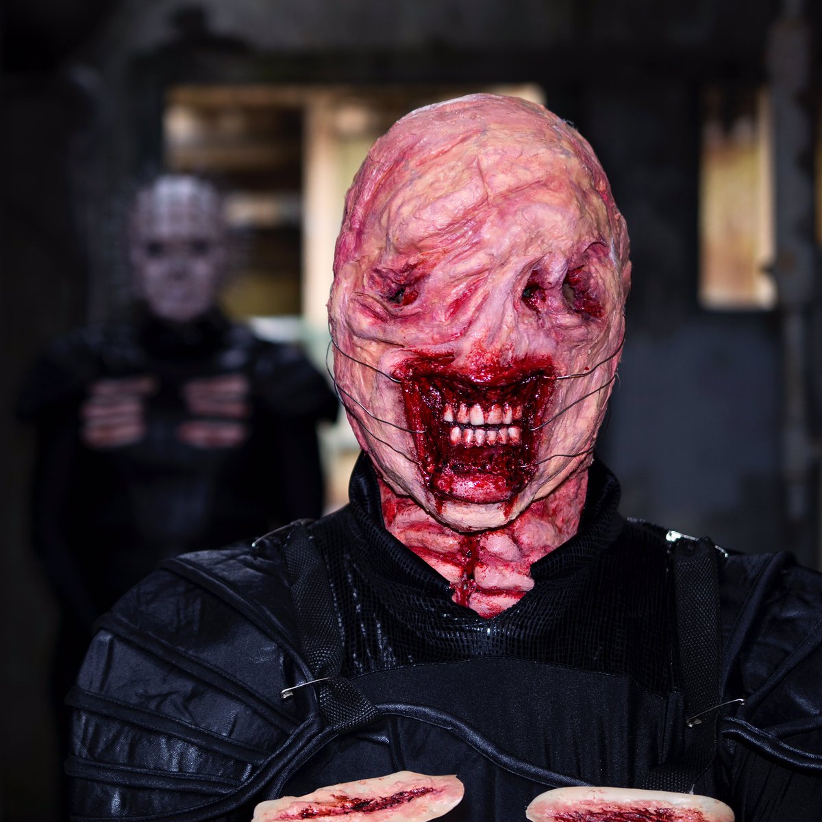 RawBeautyKristi's tweet image. WE RAISIN HELL! Chatterer / pinhead collab with my BFF @JordanHanz - guys this is my fav look I've ever done! youtu.be/peoSAKmFABY