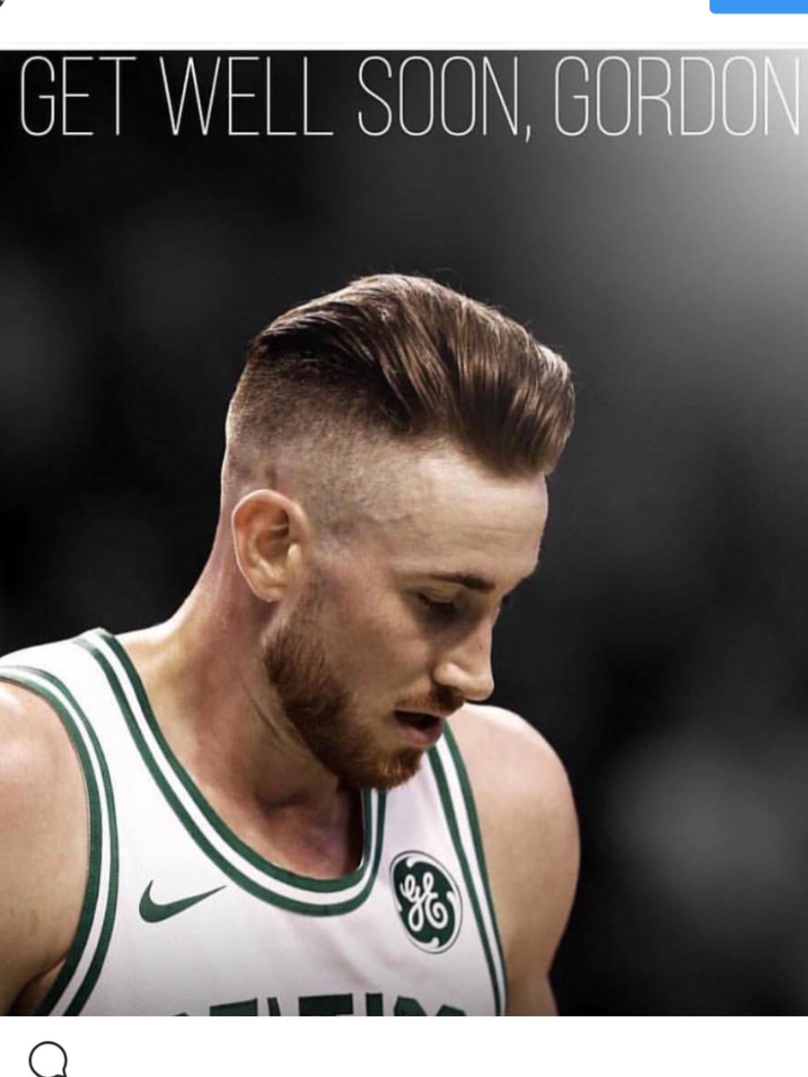 iceiceclinton's tweet photo. You got this @gordonhayward .. get well my sweet prince #hairgordon https://t.co/kpkylazsxI