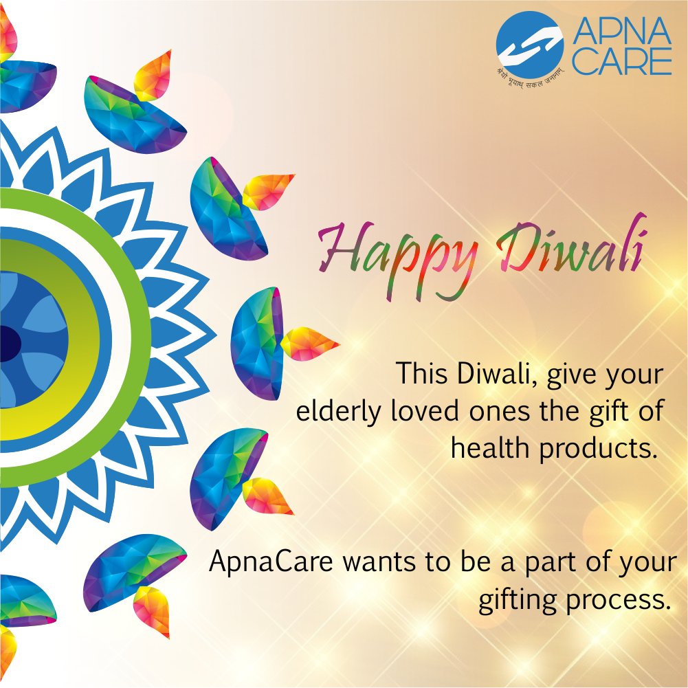 ApnaCare's tweet photo. #ApnaCare wishes you and your family a #HappyDiwali
Shop Now: https://t.co/gJZkCfud37
#SafeDiwali #caregiver #celebration #eldercare https://t.co/u8gRPZM1nU