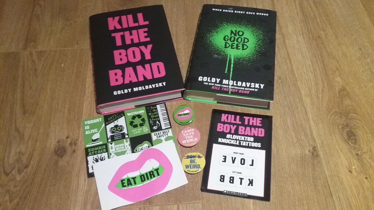 JilliGardner's tweet photo. Just got my #PubForPR goodies! A big thank you to @goldywrites for the autographed books and cool swag โบ https://t.co/sUhQj58KgF