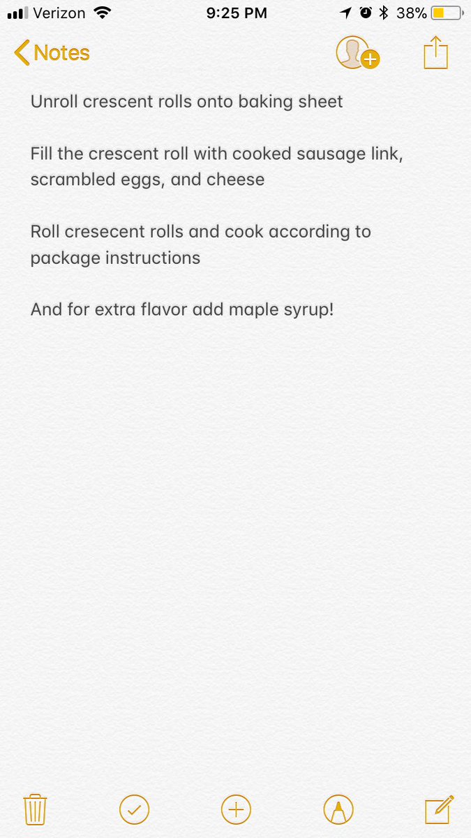 BetterYouHF's tweet image. BetterYouHF recipe of the day!
 
Breakfast Pigs in a Blanket: 
1. Crescent rolls
2.Sausage links
3.Eggs
4.Cheese
Quick, Easy, and delicious!