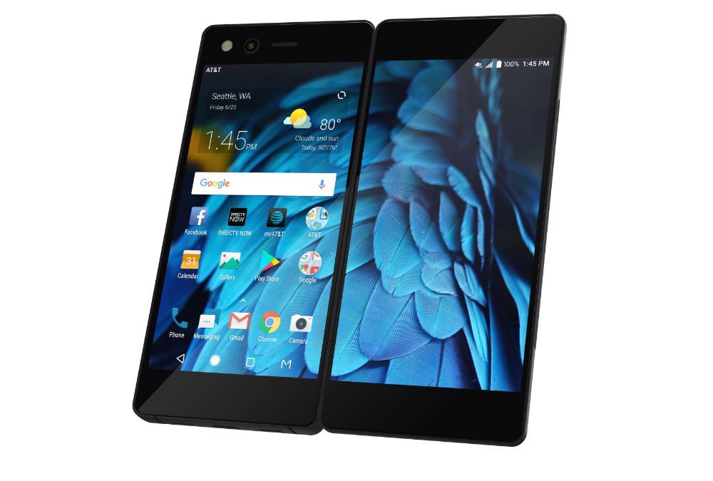 ReviewTheBest's tweet image. ZTE Axon M

Two 5.2&quot; FHD LCD Displays
Snapdragon 821
4gb RAM
64gb Storage
20mp. Camera
Android 7.1.2
3.5mm Headphone Jack
Dual Speakers
$725