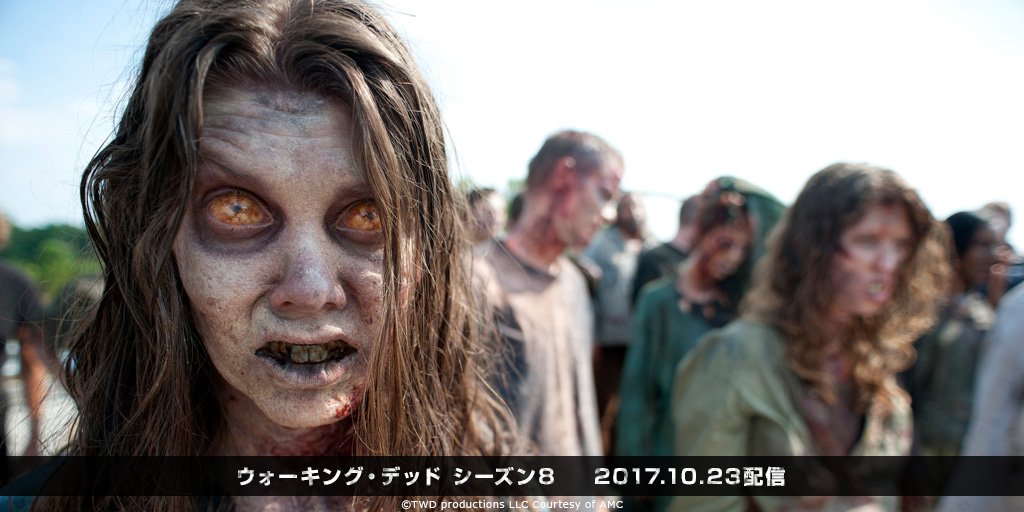 Hulu Japan ウォーキング デッド の撮影でウォーカーが食べているの 実はハム T Co 51s1ahf50k Twdトリビア Twdonhulu T Co Miokmrfp6o Twitter