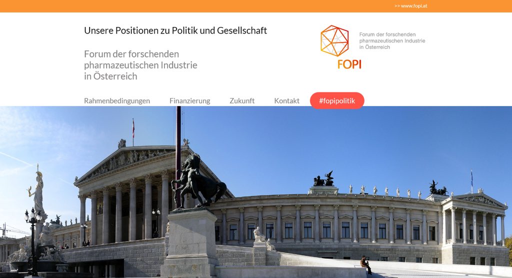 MReiberg's tweet photo. Erstmalig in #Österreich, #FOPI launcht digitales Infoportal für politische Entscheidungsträger! Ab sofort online: https://t.co/7zRcJvIiTh https://t.co/QnCtStIYpo