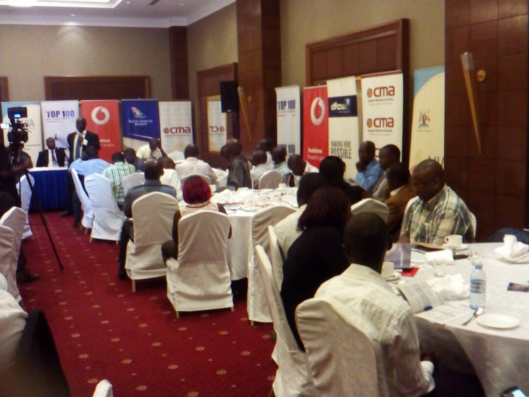 DailyMonitor's tweet photo. The #Top100Forum meant to encourage SMEs join the stock market to grow their capital https://t.co/2NQAcLM5Up