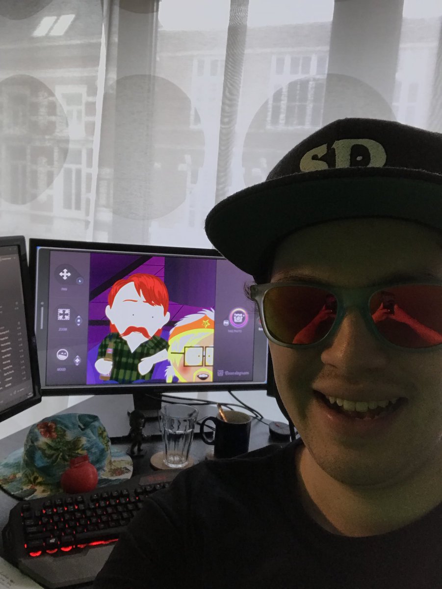 SirDuncie's tweet photo. #SelfieCon #44 @ubisoftnl @Twitch #SouthPark #SouthParkTheFracturedButWhole #Pepperminthippo #coonstacool https://t.co/3bZ1RCY0Tp