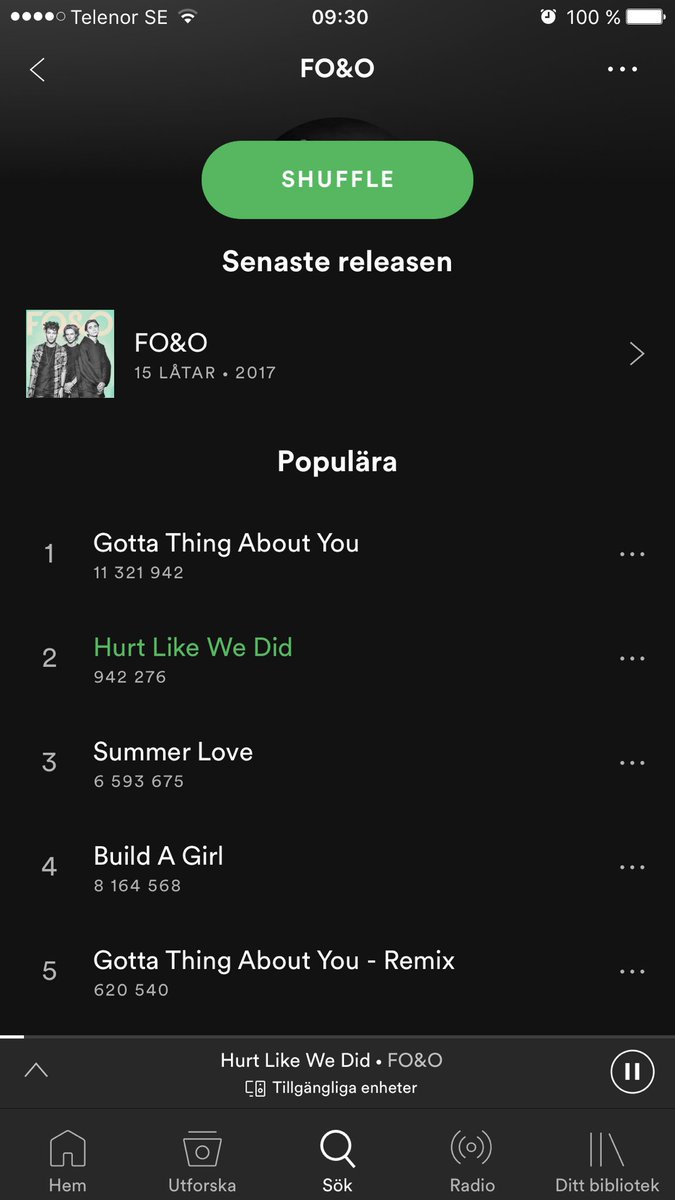 jossefluff's tweet photo. Snart 1miljon streams på #HLWD 😻😱❤️ @FOandOmusic #foofamily https://t.co/fVSW9Vxjb3