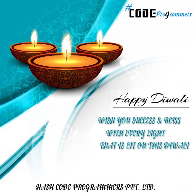 HashcodeP's tweet image. Hash Code Programmers Wishes You Happy Diwali...May the beauty of Diwali fill your Home with Happiness. #Happy #Diwali