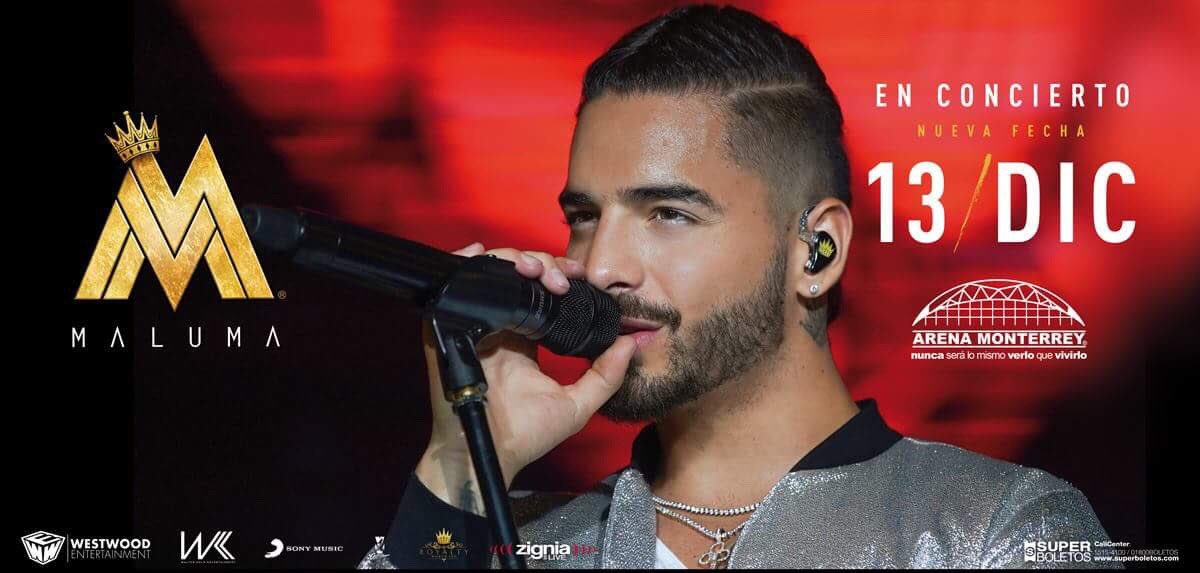 MiMundo_2018's tweet photo. @maluma regresa a Monterrey este 13 de diciembre Arena Monterrey https://t.co/ZyquU5r3QE